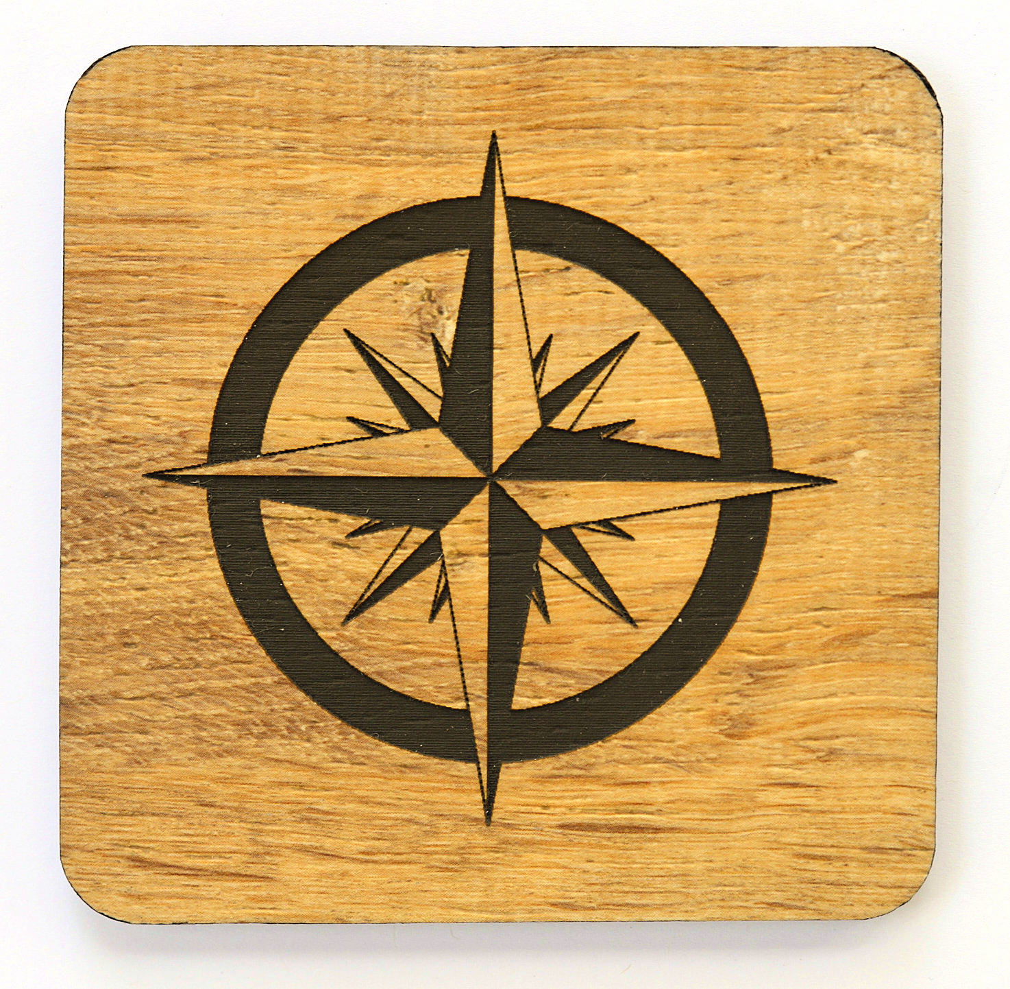 Compass Rose Coaster Set