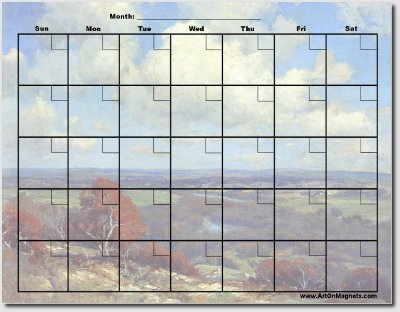 Small Calendar